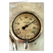 蒸気機関車カード (正面)