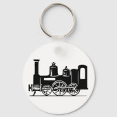 蒸気機関車キーチェーン キーホルダー (裏面)