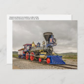 蒸気機関車ジュピター ポストカード (正面/裏面)