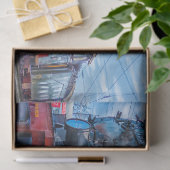 蒸気機関車ティッシュペーパー 薄葉紙 (ギフト)