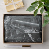 蒸気機関車ティッシュペーパー 薄葉紙 (ギフト)