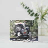 蒸気機関車パイクのピークCOG鉄道 ポストカード (スタンド正面)