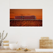 蒸気機関車ポスターの合理化 ポスター (キッチン)