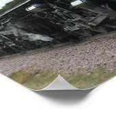 蒸気機関車ポスター ポスター (角)