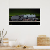 蒸気機関車ポスター ポスター (キッチン)