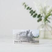 蒸気機関車ヴィンテージ 名刺 (スタンド正面)