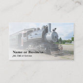蒸気機関車ヴィンテージ 名刺 (正面)