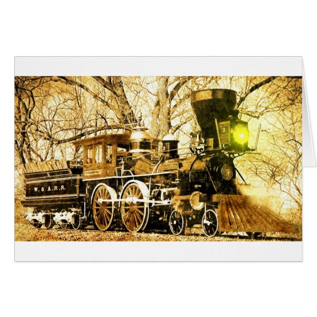 蒸気機関車大将 (正面横)