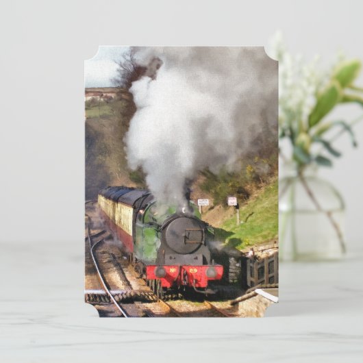 蒸気機関車招待状 (スタンド正面)