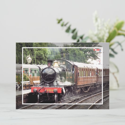 蒸気機関車招待状 (スタンド正面)