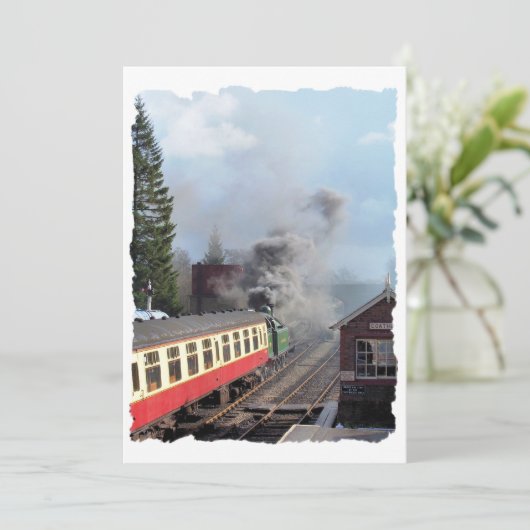 蒸気機関車招待状 (スタンド正面)