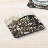 蒸気機関車歴 コースター (左側)