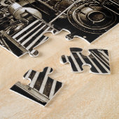 蒸気機関車歴 ジグソーパズル (側面)