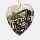 蒸気機関車歴 セラミックオーナメント (左)