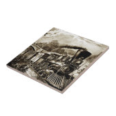 蒸気機関車歴 タイル (側面)