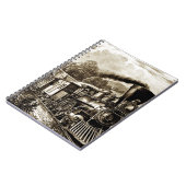 蒸気機関車歴 ノートブック (左側)