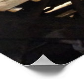 蒸気機関車車輪 ポスター (角)