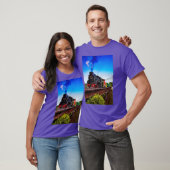 蒸気機関車鉄道鉄道模型熱帯雨林 Tシャツ (ユニセックス)