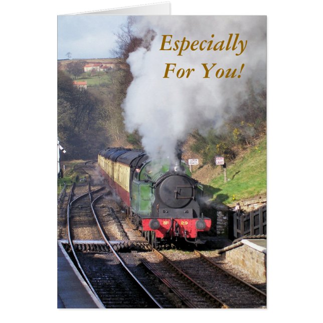 蒸気機関車 (正面)