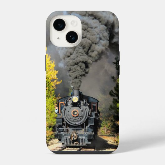 蒸気機関車19 iPhoneケース (裏面)