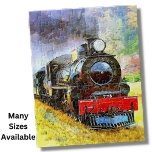 蒸気機関車778ジグソーパズル ジグソーパズル<br><div class="desc">列車素晴らしの好き絵画なら蒸気機関車だ。</div>
