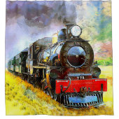 蒸気機関車778  シャワーカーテン (正面)