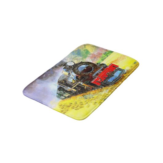 蒸気機関車778 バスマット (アングル)