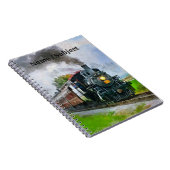 蒸気機関車89蒸気機関車鉄道 ノートブック (右側)