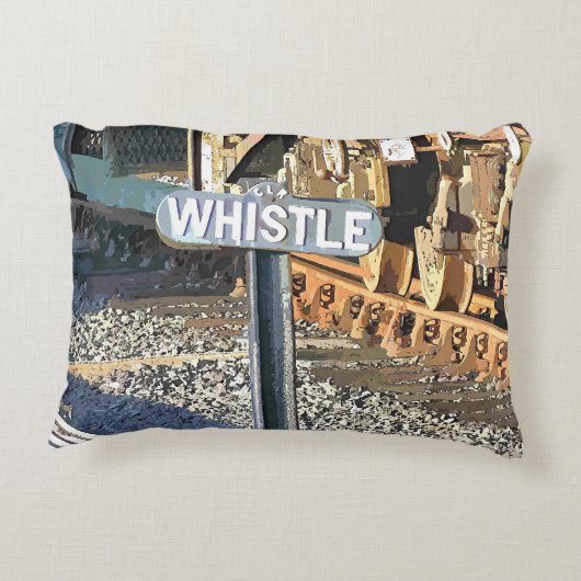 蒸気機関車 アクセントクッション (裏面)