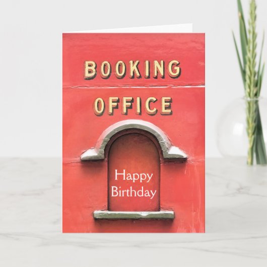 蒸気機関車 カード (正面)