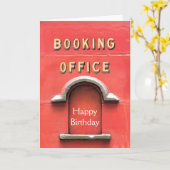 蒸気機関車 カード (黄色い花)