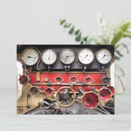 蒸気機関車 カード (スタンド正面)