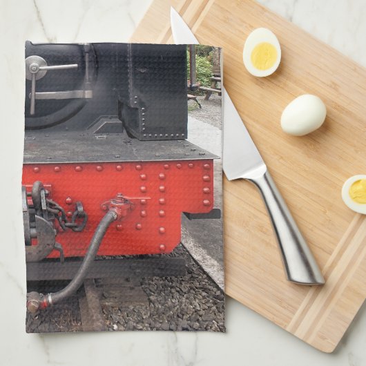 蒸気機関車 キッチンタオル (四つ折り)