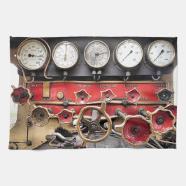 蒸気機関車 キッチンタオル