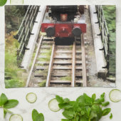 蒸気機関車 キッチンタオル (折り畳み)