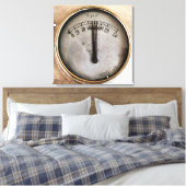 蒸気機関車 キャンバスプリント (インサイチュ (寝室))