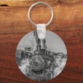 蒸気機関車 キーホルダー (正面)