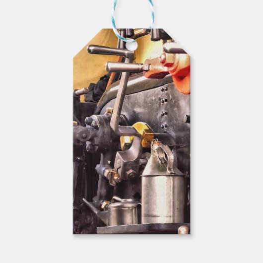 蒸気機関車 ギフトタグ (正面)