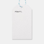 蒸気機関車 ギフトタグ (裏面)