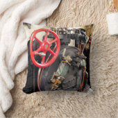 蒸気機関車 クッション (ブランケット)