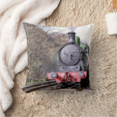 蒸気機関車 クッション (ブランケット)