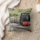 蒸気機関車 クッション (ブランケット)
