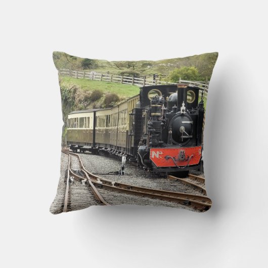蒸気機関車 クッション (裏面)