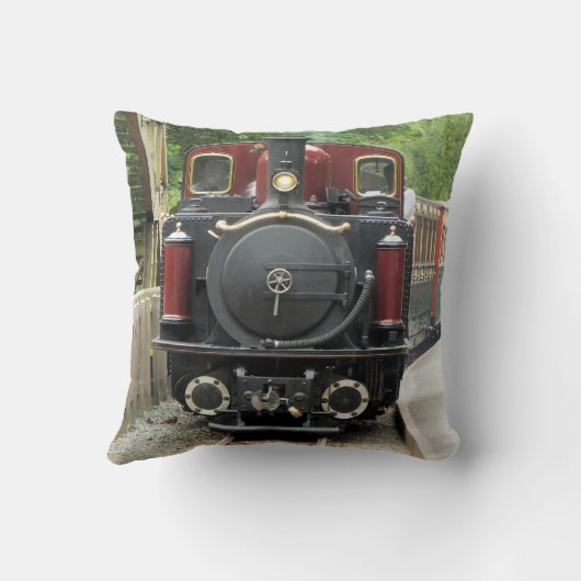 蒸気機関車 クッション (裏面)