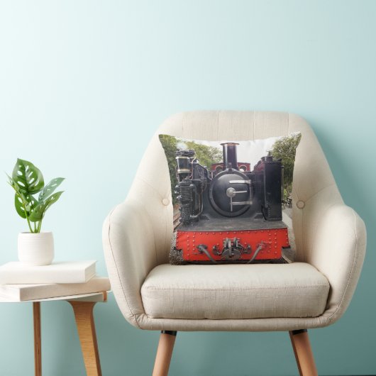 蒸気機関車 クッション (椅子)