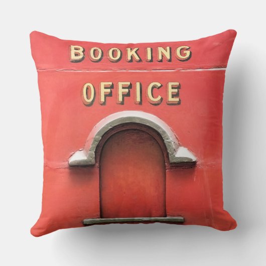 蒸気機関車 クッション (裏面)