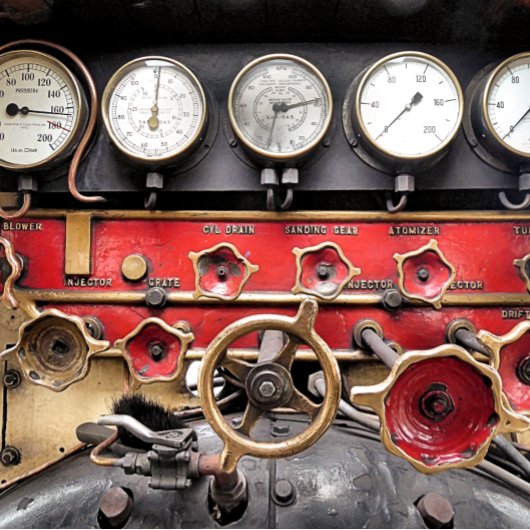 蒸気機関車 クッション