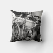 蒸気機関車 クッション (裏面)