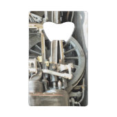 蒸気機関車 クレジットカード栓抜き (裏面)