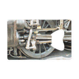 蒸気機関車 クレジットカード栓抜き